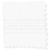 【カーテンレール可】ゼブラ   ホワイト 調光ロールスクリーン サンプルの写真