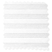 【カーテンレール可】コードレス遮光ハニカム　ホワイトダヴ シェード サンプルの写真