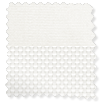 遮光ホワイト＆ホワイト ダブルロールスクリーン サンプルの写真
