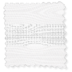 ゼブラ ココナッツホワイト 調光ロールスクリーン サンプルの写真