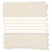 ゼブラ  クリーム 調光ロールスクリーン サンプルの写真