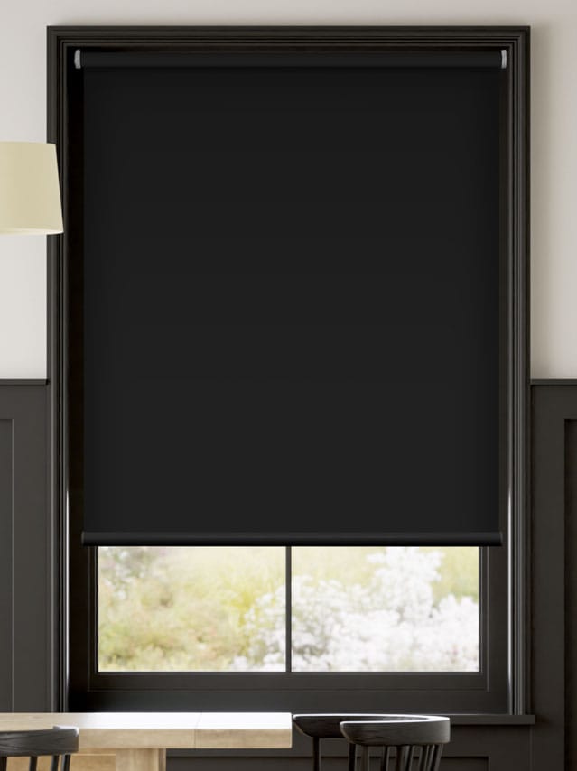 チタン 遮光 アトミックブラック ロールスクリーン サムネイル写真