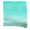 ウォーターカラーストライプ　ティール ロールスクリーン サンプルの写真