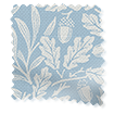 William Morris-ウイリアムモリス　エイコーン　ソフトブルー カーテン サンプルの写真