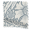William Morris -ウイリアムモリス　マリーゴールド　スチールブルー ローマンシェード サンプルの写真