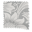 William Morris -ウイリアムモリス　サンフラワー　シルバーグレー ロールスクリーン サンプルの写真