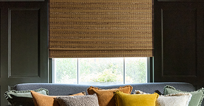 wovan wood roman shade