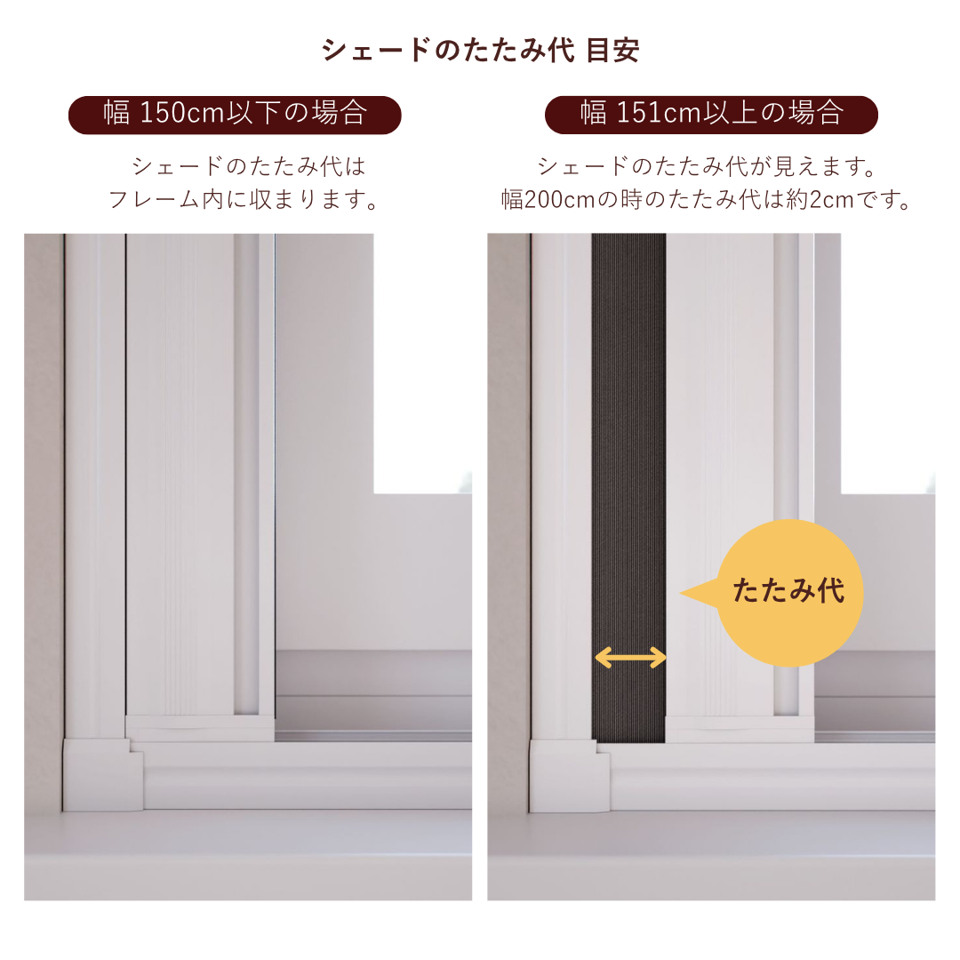 高遮光フレーム付】縦型遮光ハニカムシェード ぺブル