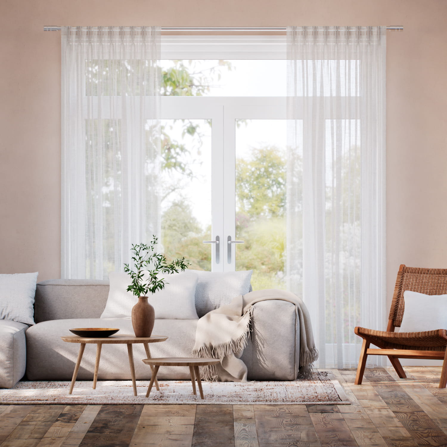 きなり レース カーテン