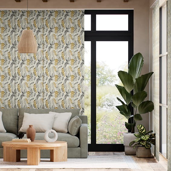 アーボリタム・リネン・サンシャイン パネルブラインド