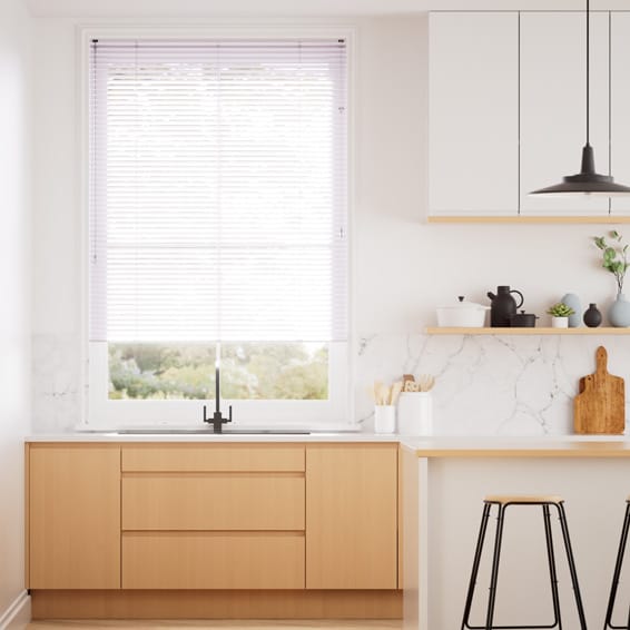 エッセンス　ペールパープル アルミブラインド