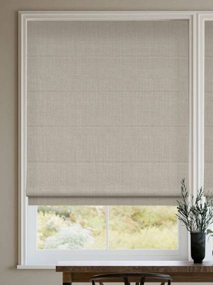 【電動】アヴァリー パーチメント ローマンシェード サムネイル写真