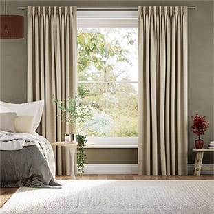 バーバー バスケットベージュ カーテン サムネイル写真