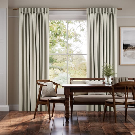 ビジュリネン　オートミール カーテン