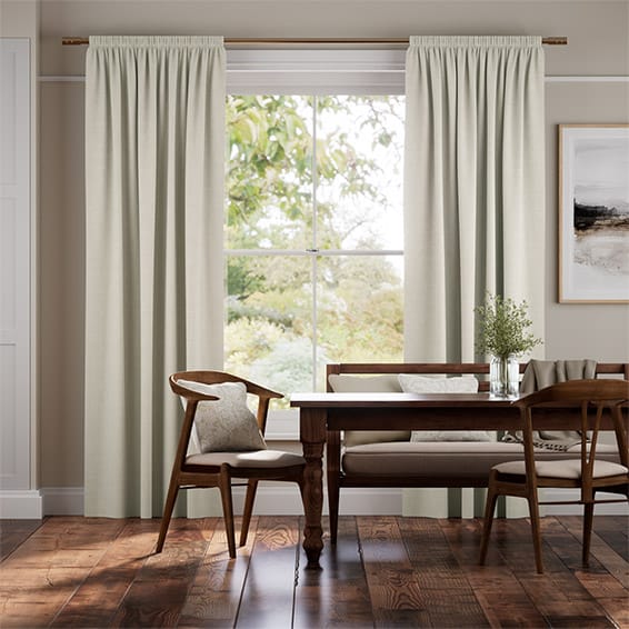 ビジュリネン　オートミール カーテン