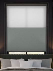 【高遮光フレーム付】ツインハニカム グラファイト 完全遮光パーフェクトシェード サムネイル写真