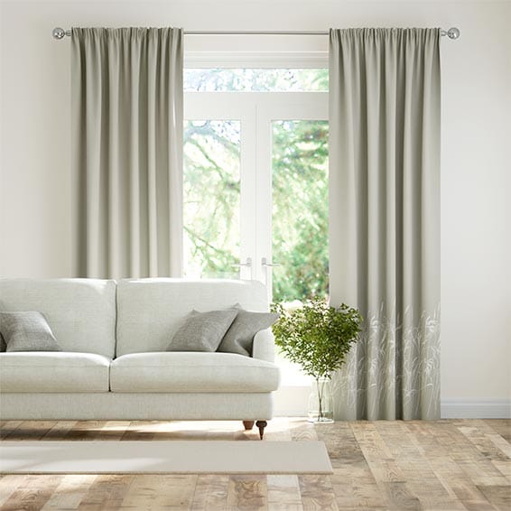 ブローインググラス　ぺブル カーテン