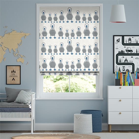 ブービーバード　サファイア ローマンシェード