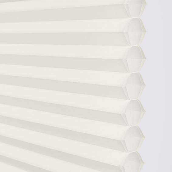 つっぱり式】コードレス採光トリプルハニカム パールホワイト ハニカム