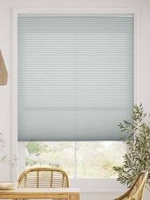 【つっぱり式】コードレス採光トリプルハニカム セージグリーン コードレスハニカム サムネイル写真