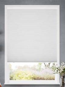 【つっぱり式】コードレス遮光トリプルハニカム ピュアホワイト コードレスハニカム サムネイル写真