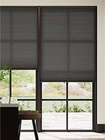 【つっぱり式】コードレス採光ダブルサーマルハニカム アンスラサイト コードレスハニカム サムネイル写真