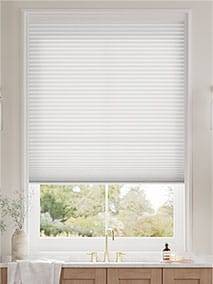 【つっぱり式】コードレス採光ダブルサーマルハニカム アークティックホワイト コードレスハニカム サムネイル写真