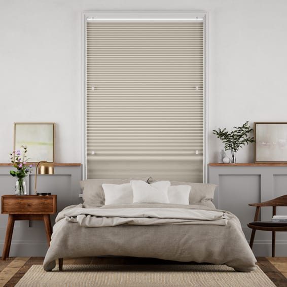 つっぱり式】ツインハニカム ベージュ ハニカムシェード