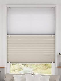 【つっぱり式】ツインハニカム ベージュ ツインハニカムシェード サムネイル写真