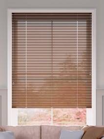 【突っ張り式】ウッド調　オーク アルミブラインド サムネイル写真