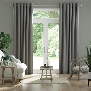 ブラック&グレーカーテン TuissDecor | 大人のシックな色合いと風合い