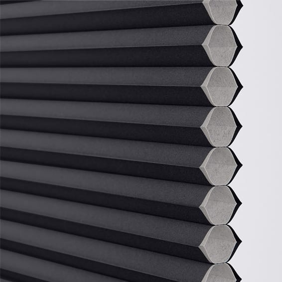 遮光トリプルハニカム ブラック シェード 採光トリプルハニカム ブラック ハニカムシェード