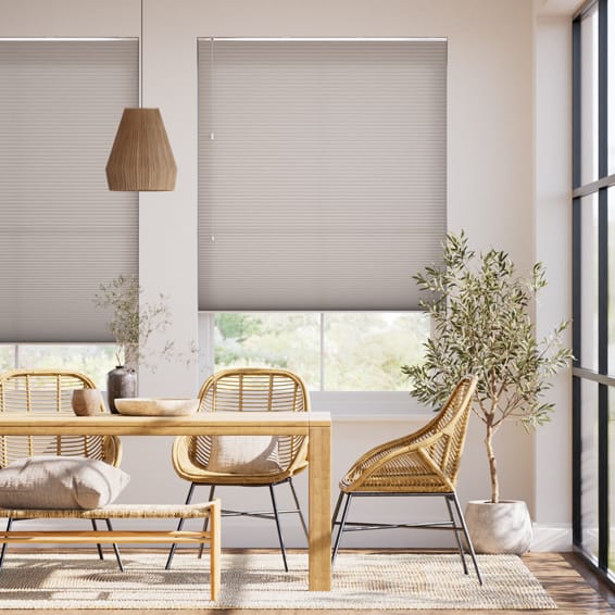 採光トリプルハニカム パールブラウン ハニカムシェード