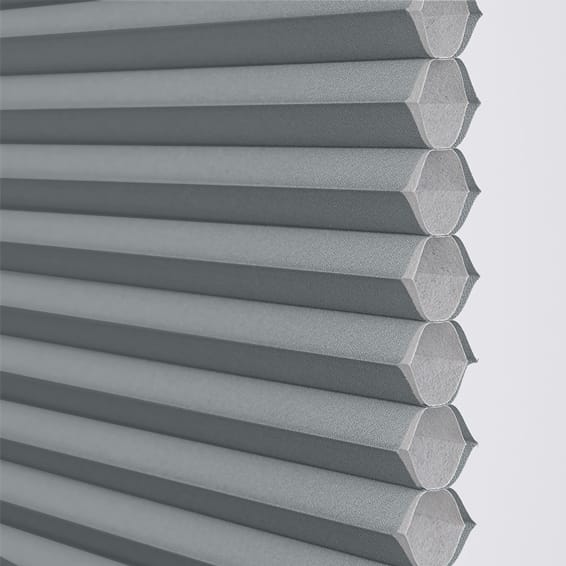 採光トリプルハニカム パールダークグレー ハニカムシェード