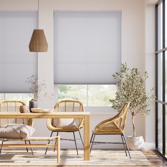 採光トリプルハニカム パールグレー ハニカムシェード