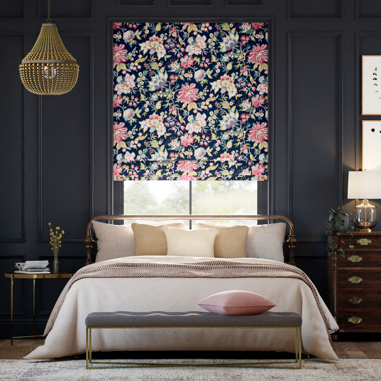 クリステル コスモス ローマンシェード