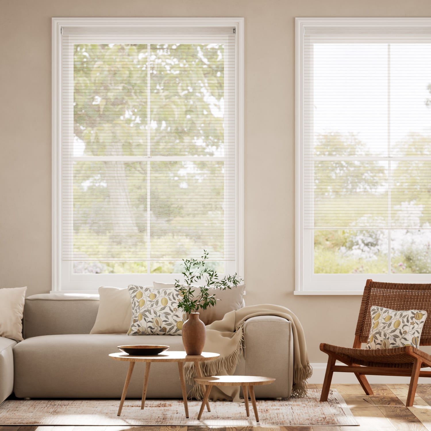 シセロ　ライムストーン ロールスクリーン