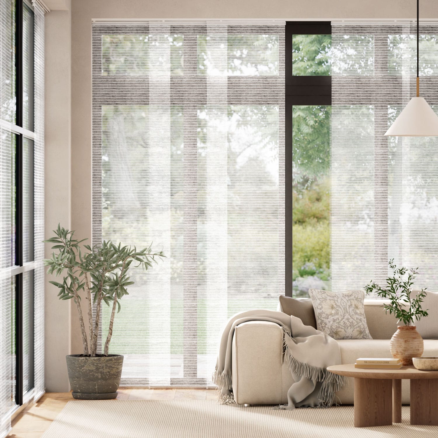 シセロ スノーバンク バーチカル・パネルブラインド