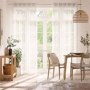 セーラスボイル　コットンホワイト カーテン サムネイル写真