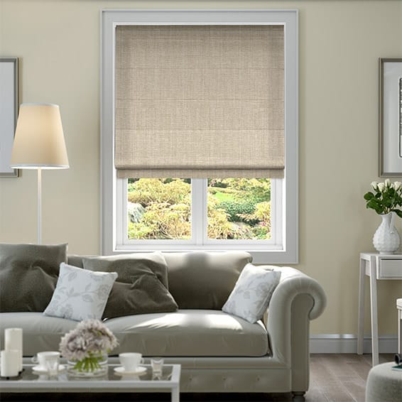 【つっぱり式】カバンディッシュ　バーリー ローマンシェード