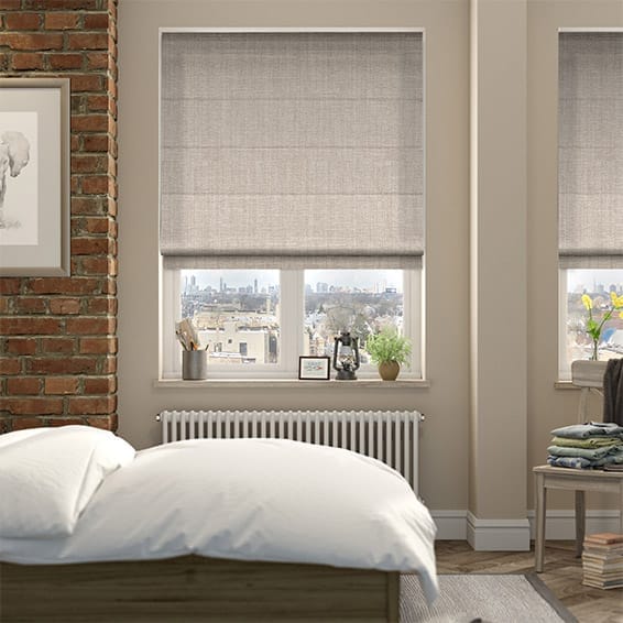 【つっぱり式】カバンディッシュ　ウォームストーン ローマンシェード