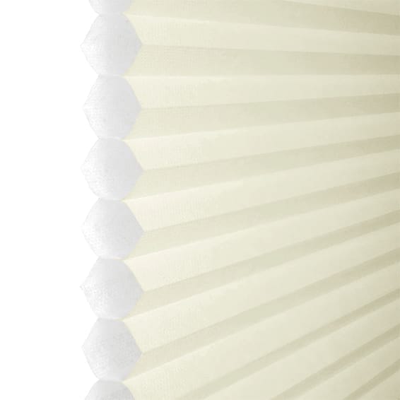 つっぱり式】採光トップダウンハニカム クロテッドクリーム シェード