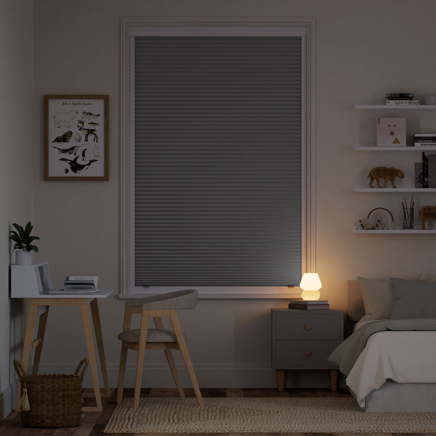 完全遮光パーフェクトシェード ニッケルグレー