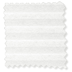 コードレス採光リネンハニカム クリアホワイト シェード サンプルの写真