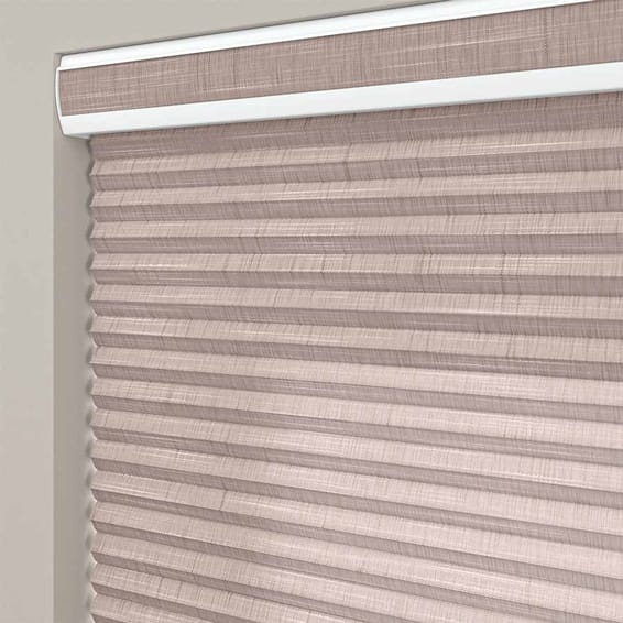 コードレス採光リネンハニカム モダンライトブラウン ハニカムシェード