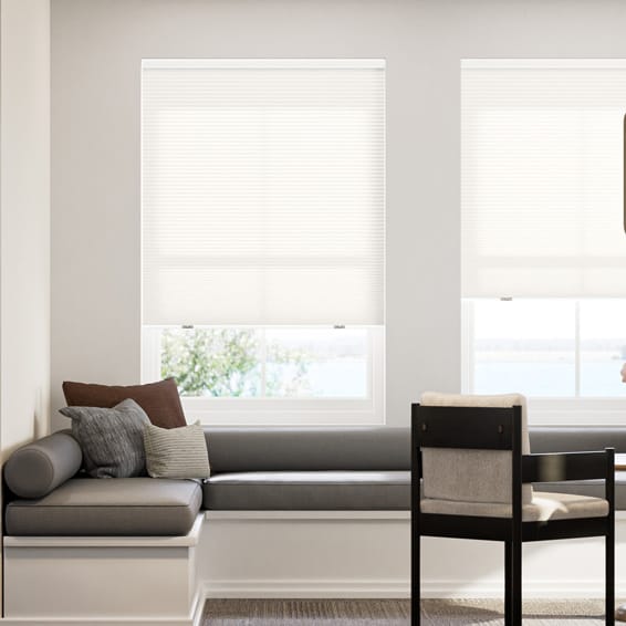 コードレス採光ダブルサーマルハニカム　アークティックホワイト シェード 採光ダブルサーマルハニカム アークティックホワイト ハニカム