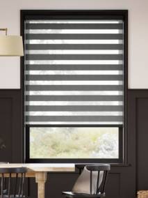 コードレス ゼブラ 遮光 ジンク 調光ロールスクリーン サムネイル写真