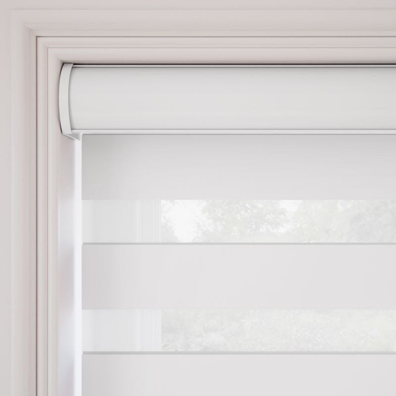 コードレス ゼブラ バニラ 調光ロールスクリーン