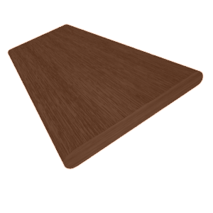 コードレス  メトロポリタン バターナッツ ウッドブラインド サンプルの写真