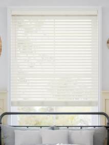 コードレス メトロポリタン クリーム ウッドブラインド サムネイル写真